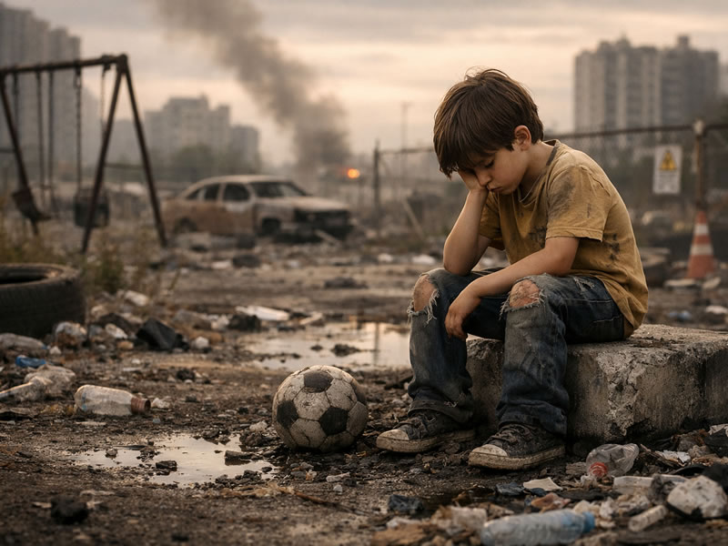 ¿Dónde jugarán los niños?